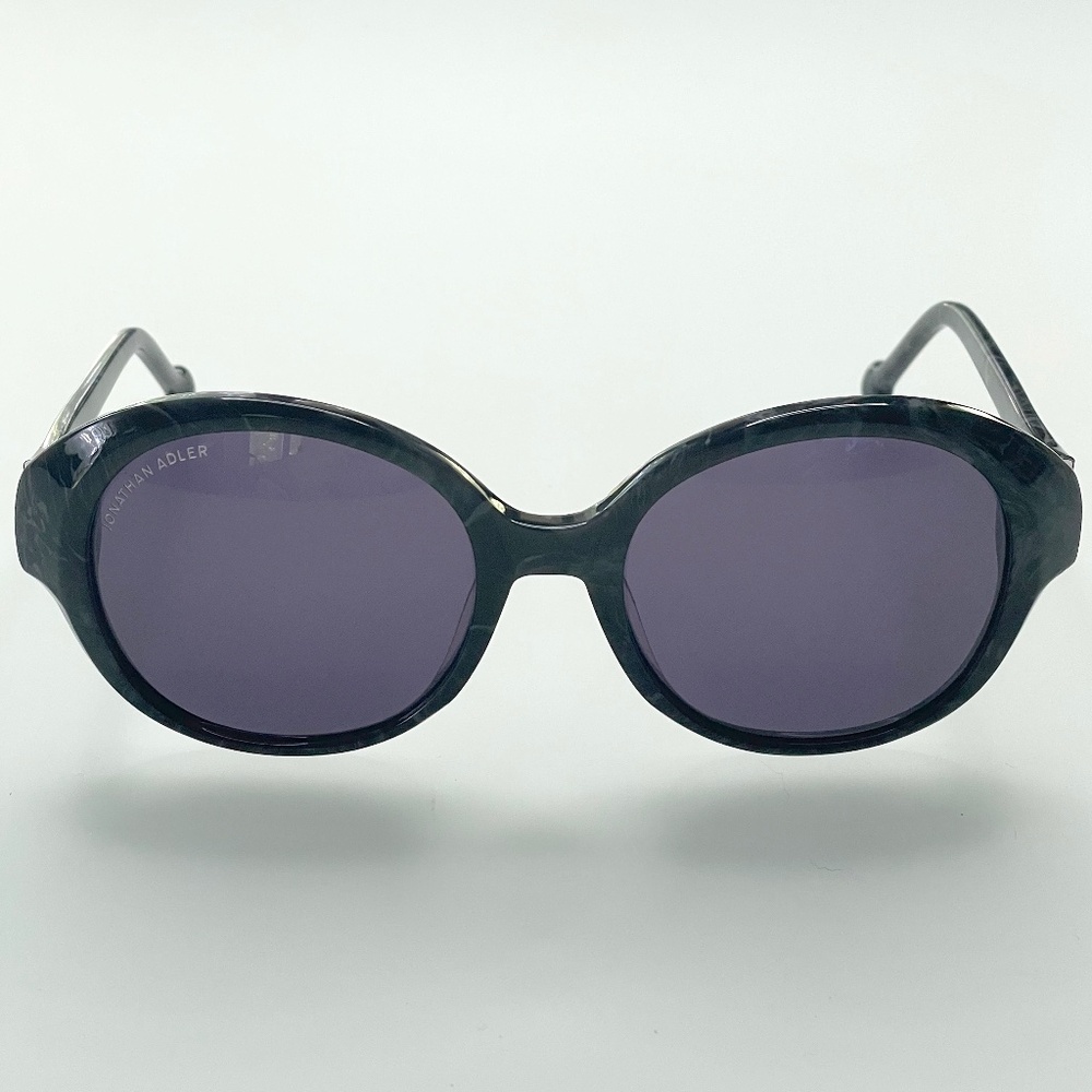 Jonathan Adler Black Malibu Sunglasses